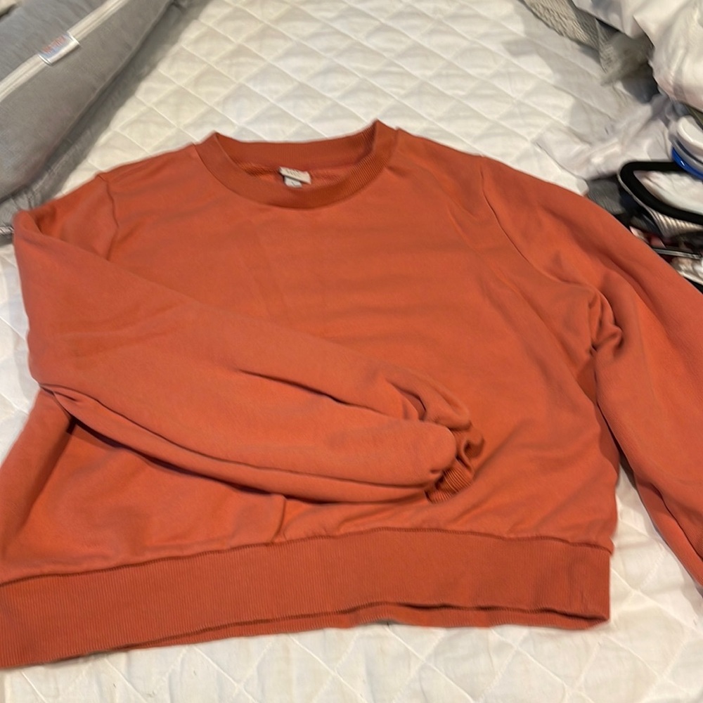 Target a new day bubble sleeve sweatshirt